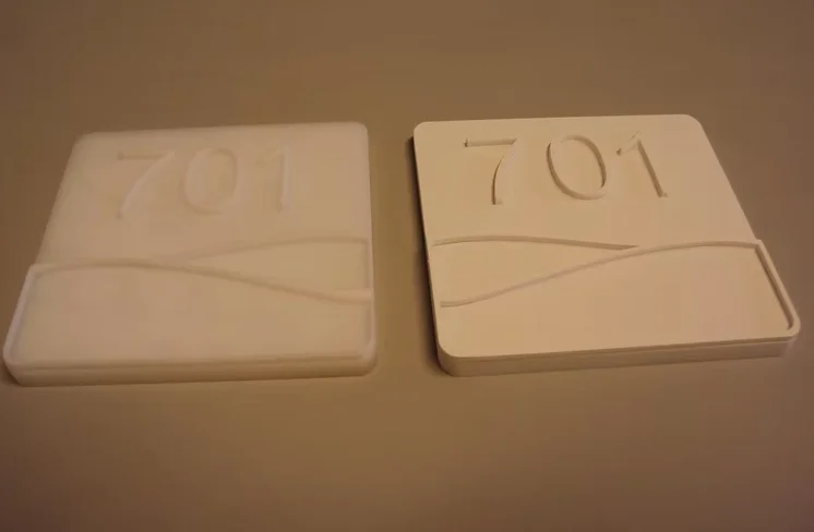 Comunicação visual em acrílico